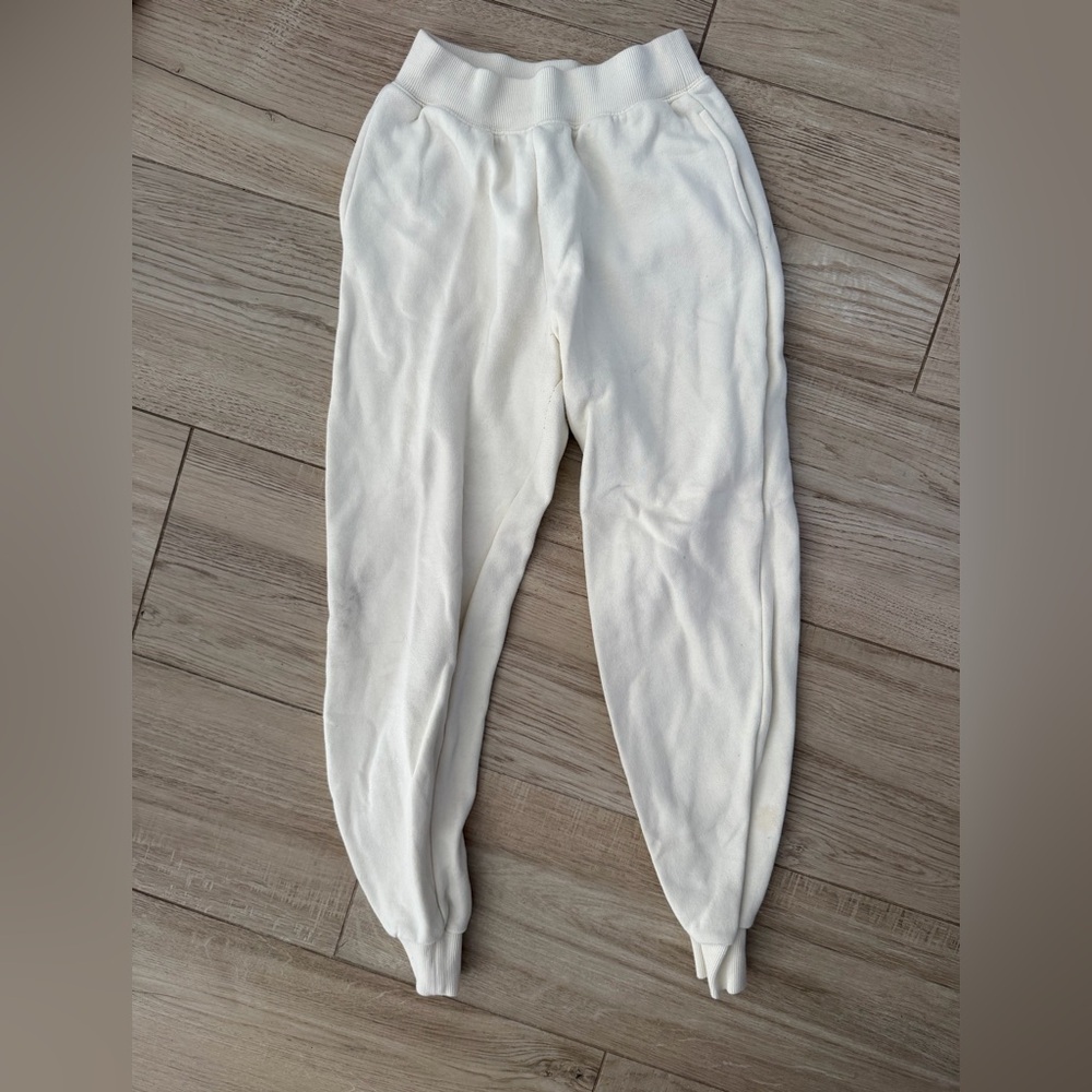 Forever 21 Cream Sweatpants